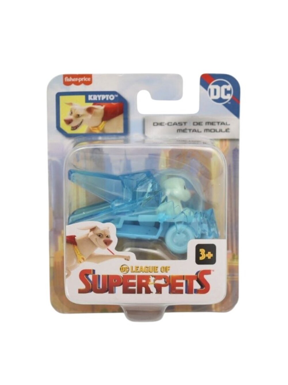 Fisher-Price DC League Of Super-Pets Spaceship Krypto Die-Cast Toy For Ages 3+